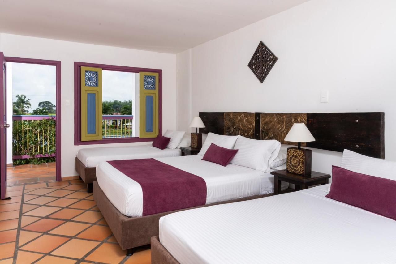 Hotel Campestre Cafe Cafe Montenegro Dış mekan fotoğraf